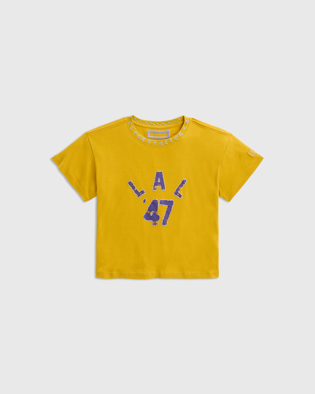 The Boxy Initial Tee - Lakers