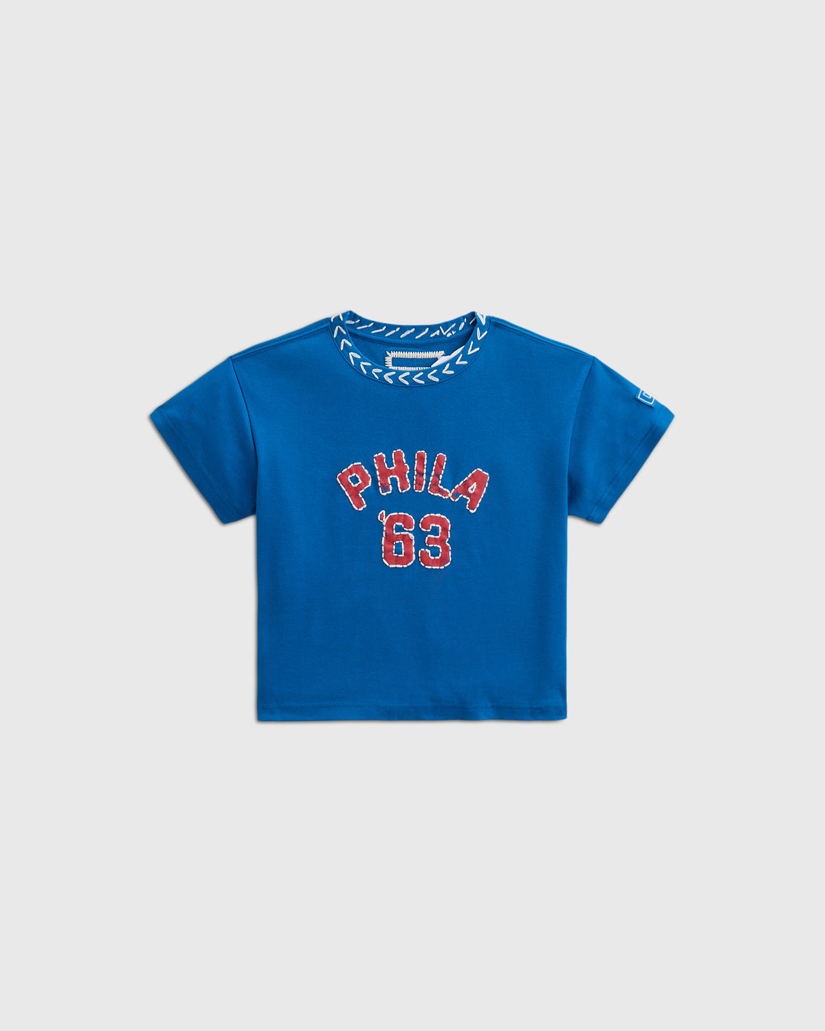 The Boxy Initial Tee - 76ers