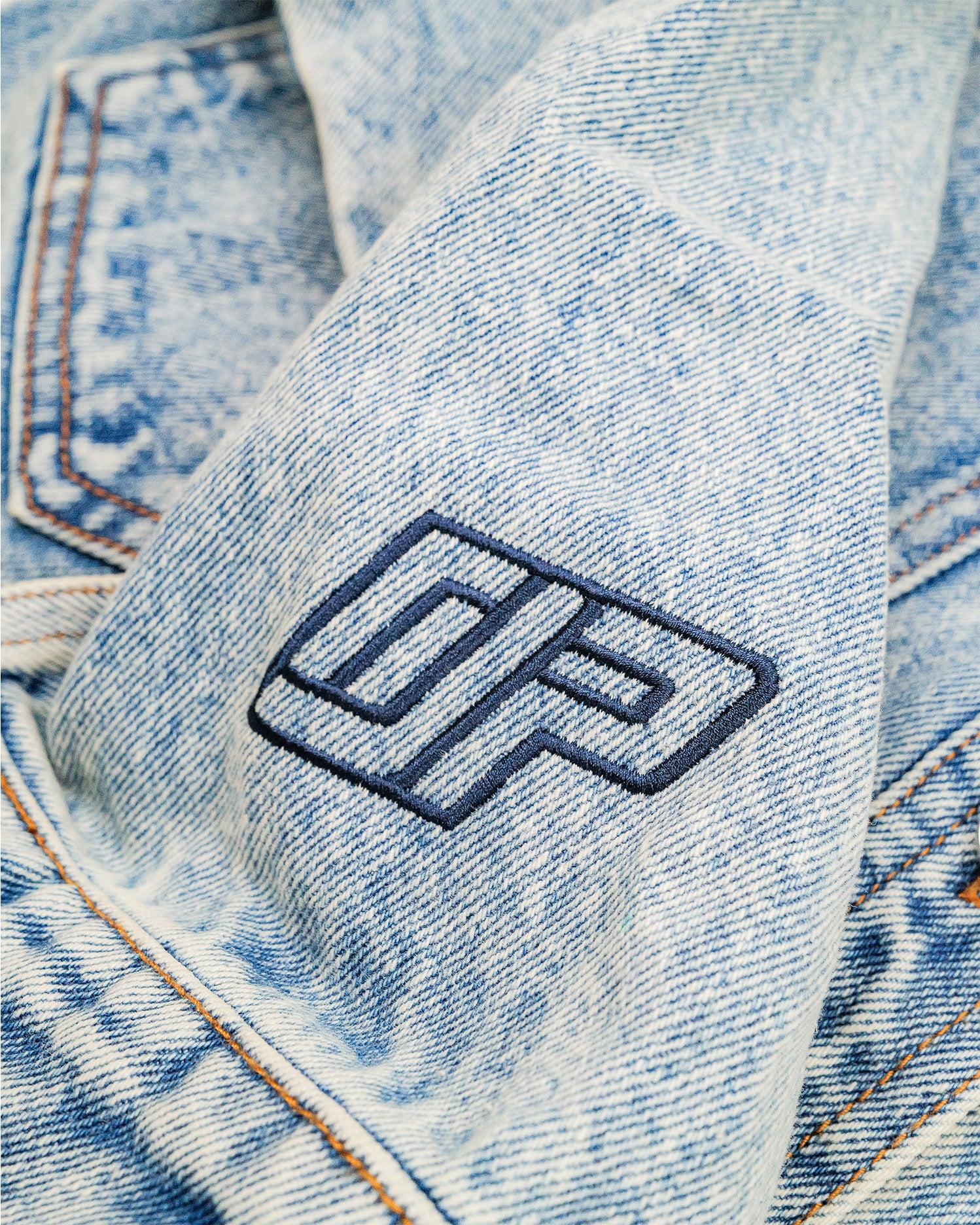 The Cropped Denim Jacket - Knicks