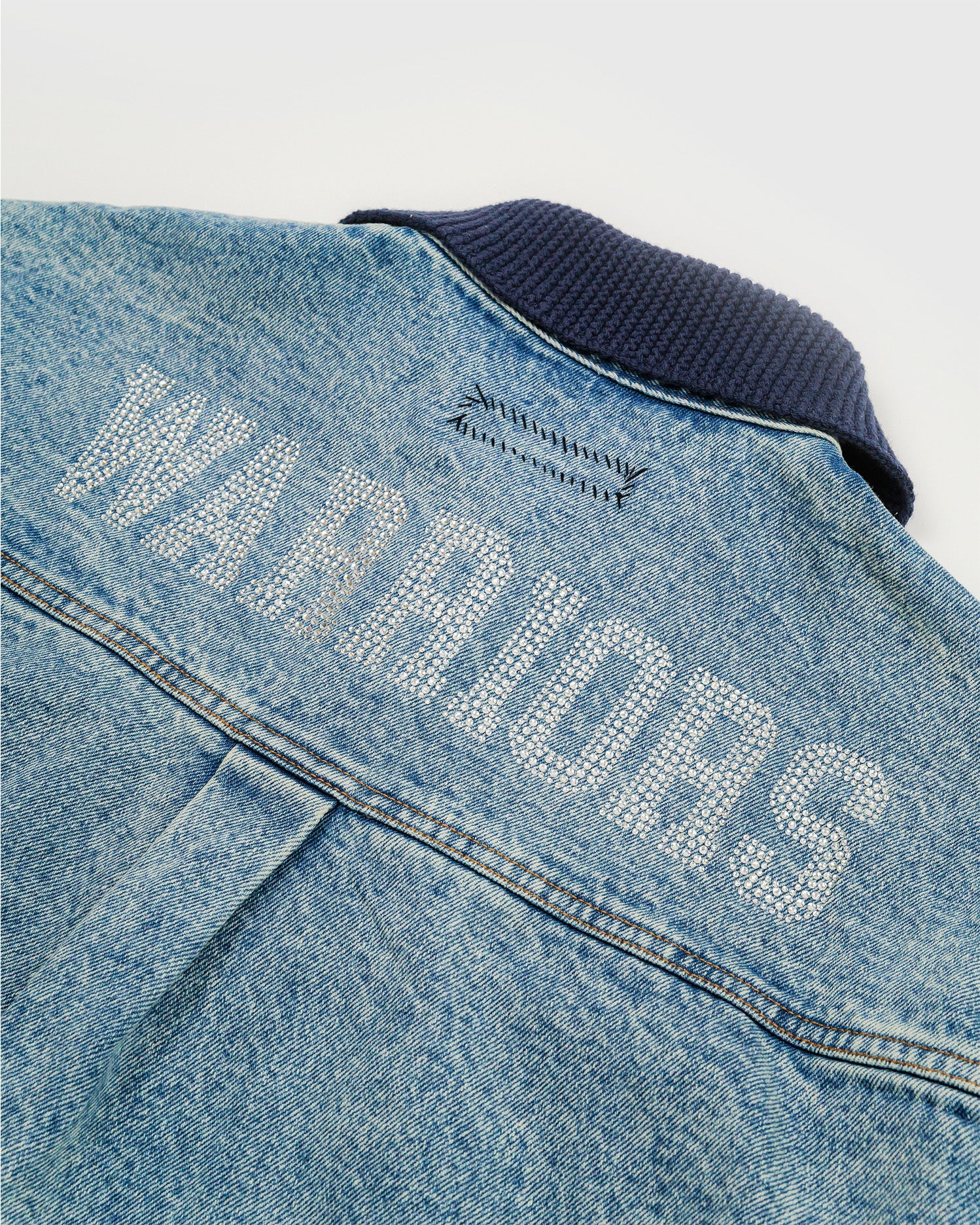 The Cropped Denim Jacket - Warriors
