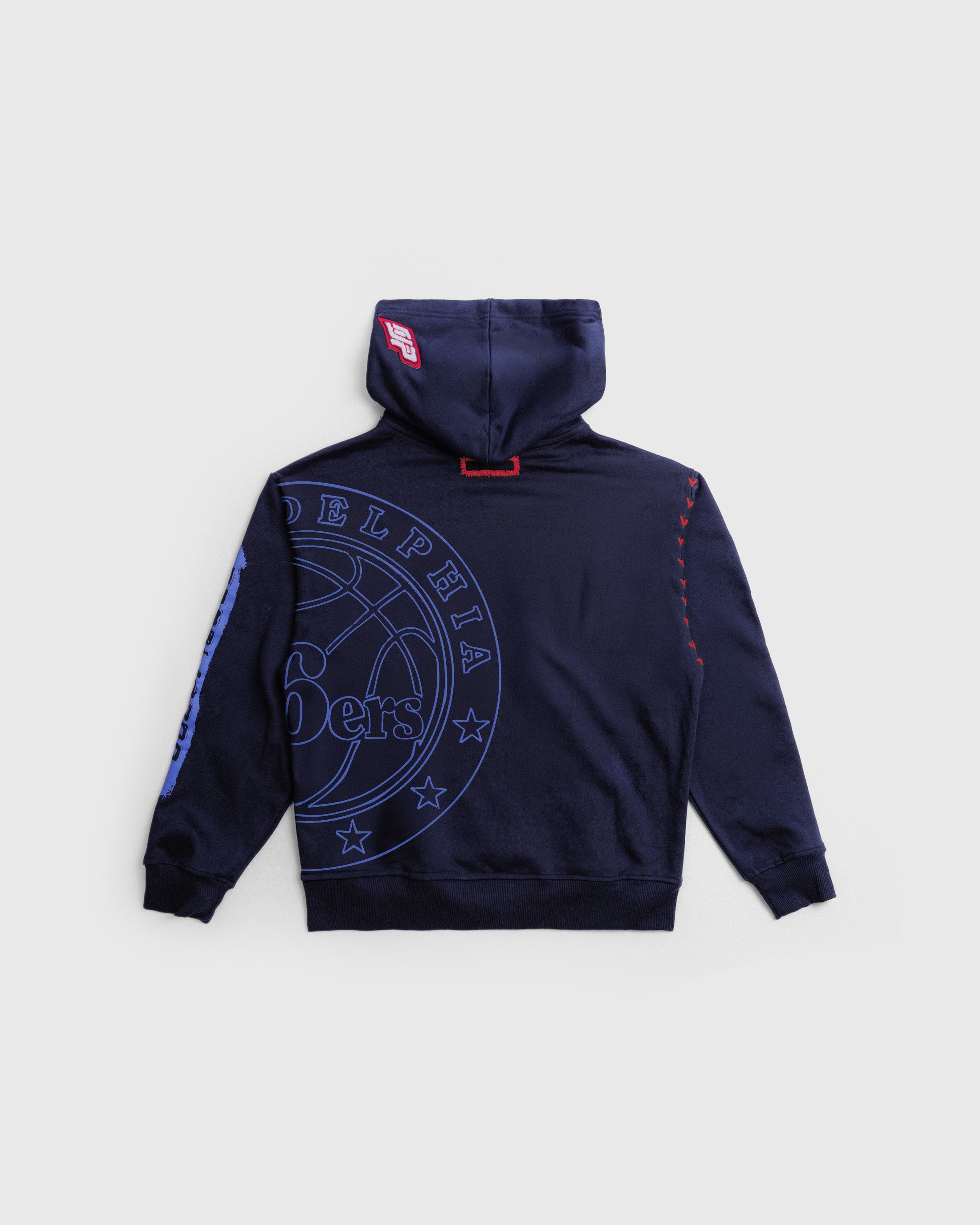 The Warmup Hoodie - 76ers