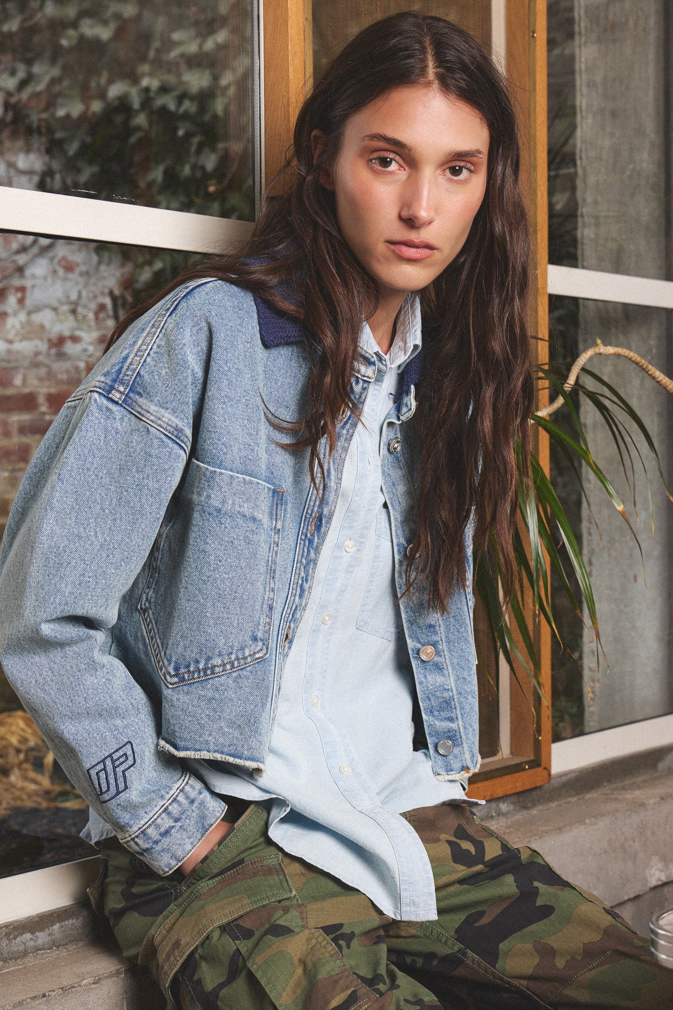 美品upper hights THE CROPPED DENIM JK デニム The Cropped Denim Jacket - Knicks – DannijoPro