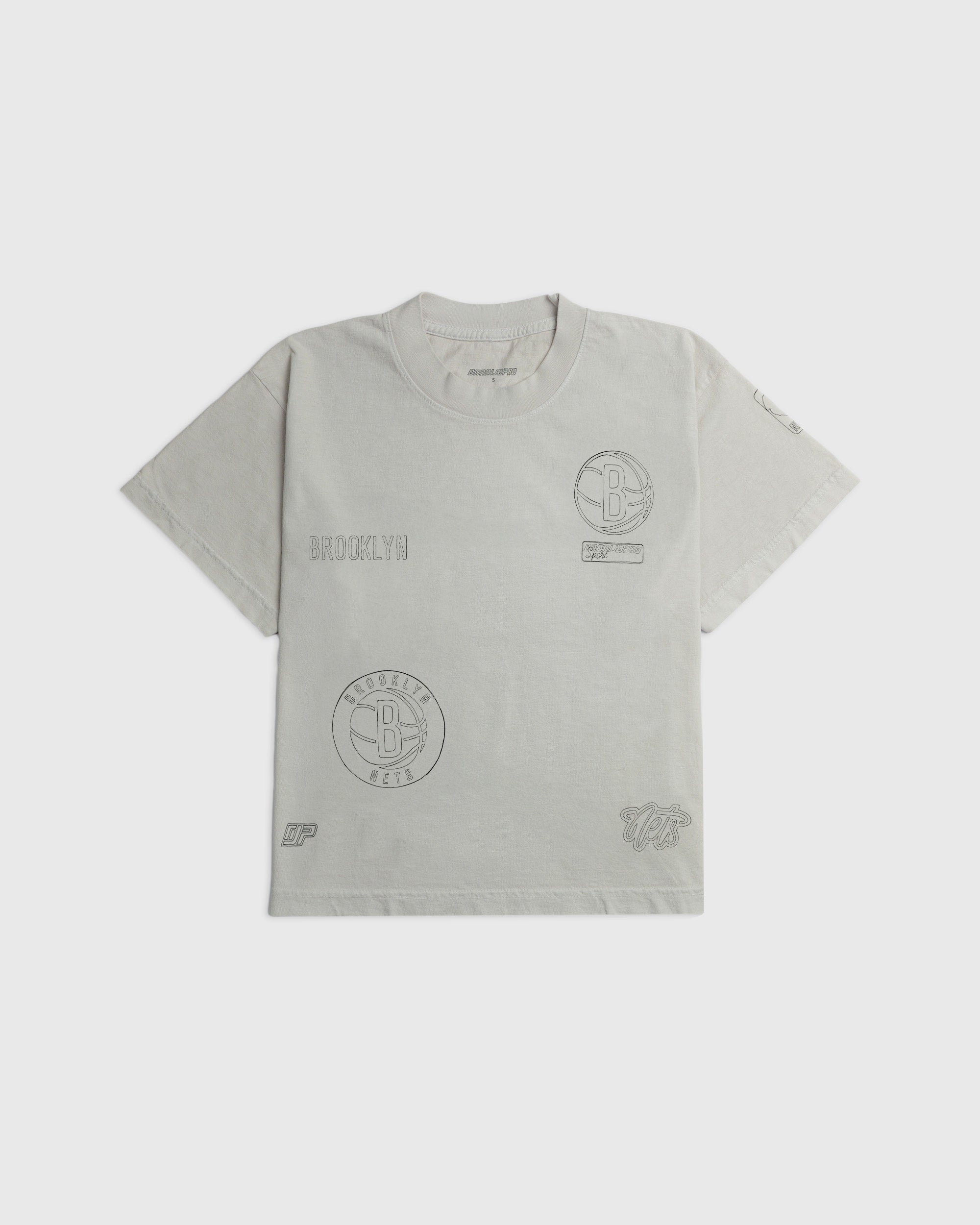doodle t shirt features hand sketched nets team graphics