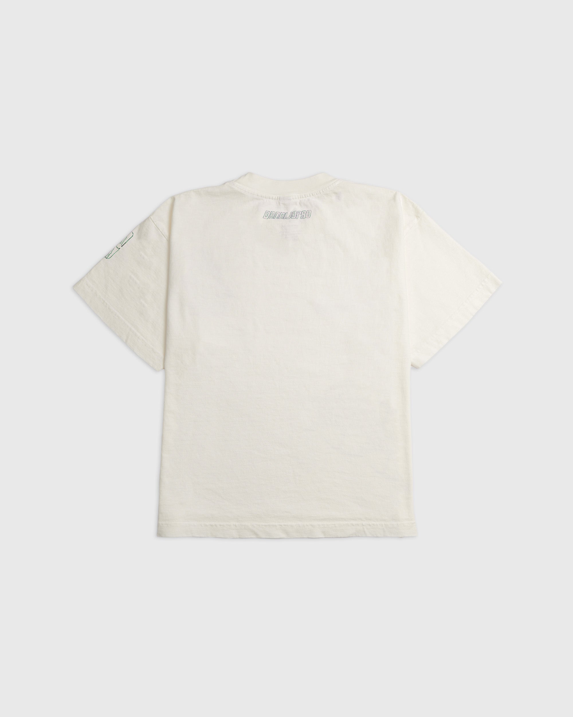 The Doodle Tee white relaxed fit shirt with 76ers hand-sketched graphics back view