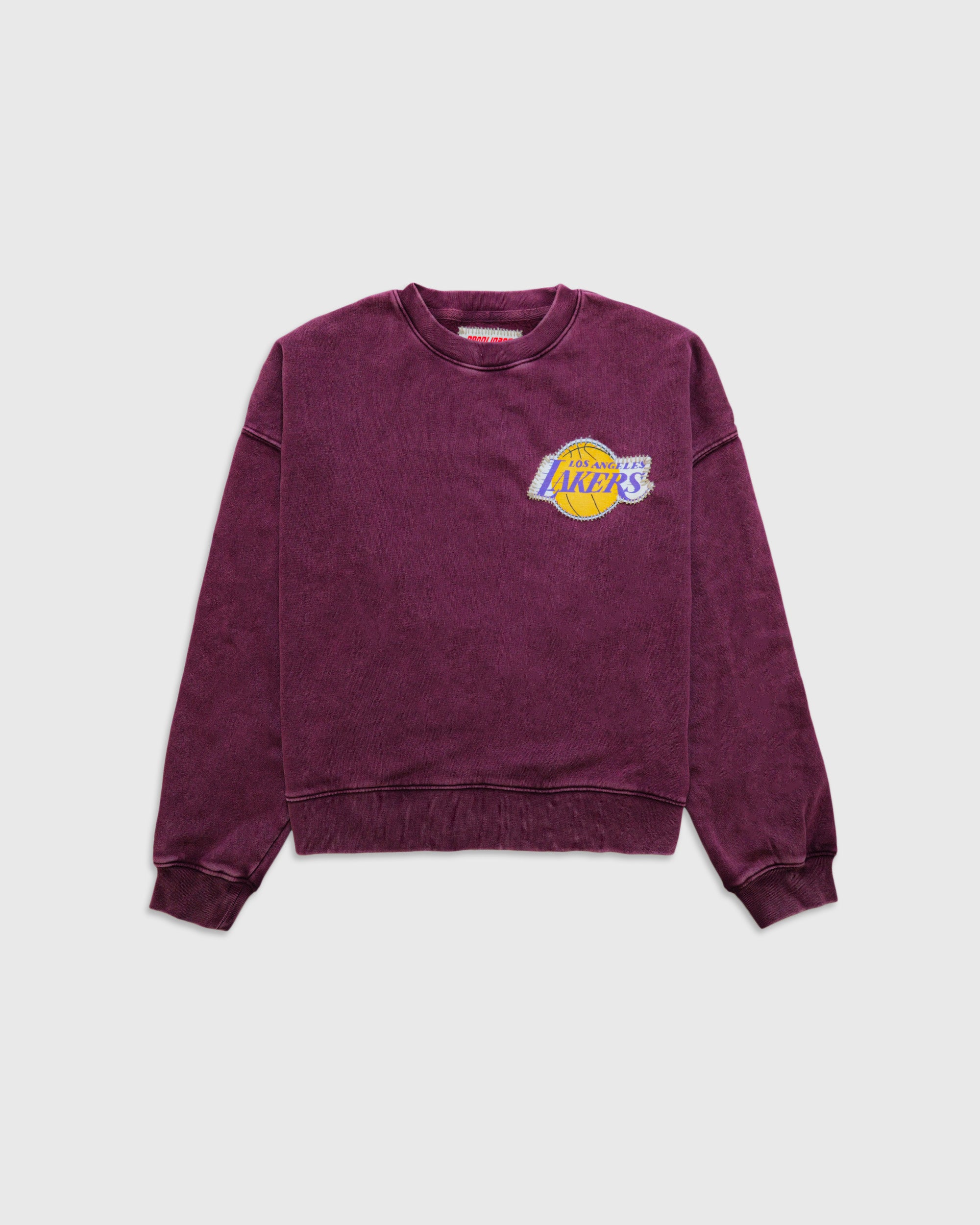 The Whip Stitch Crewneck- Lakers