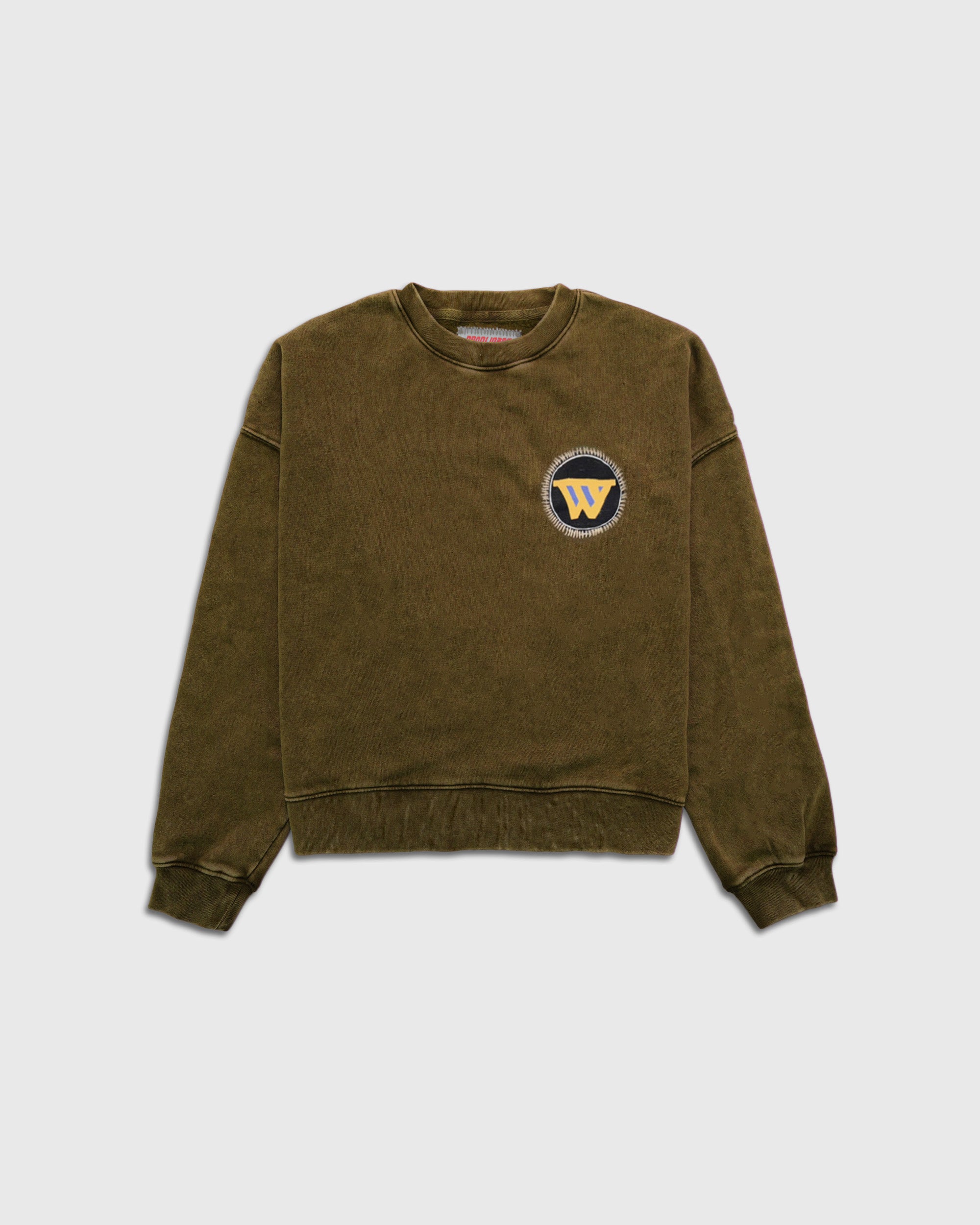 The Whip Stitch Crewneck- Warriors