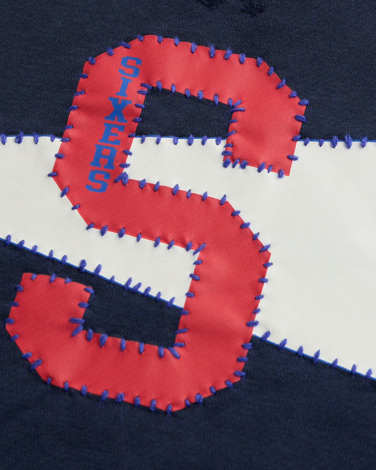 The Cheerleader Raglan - 76ers