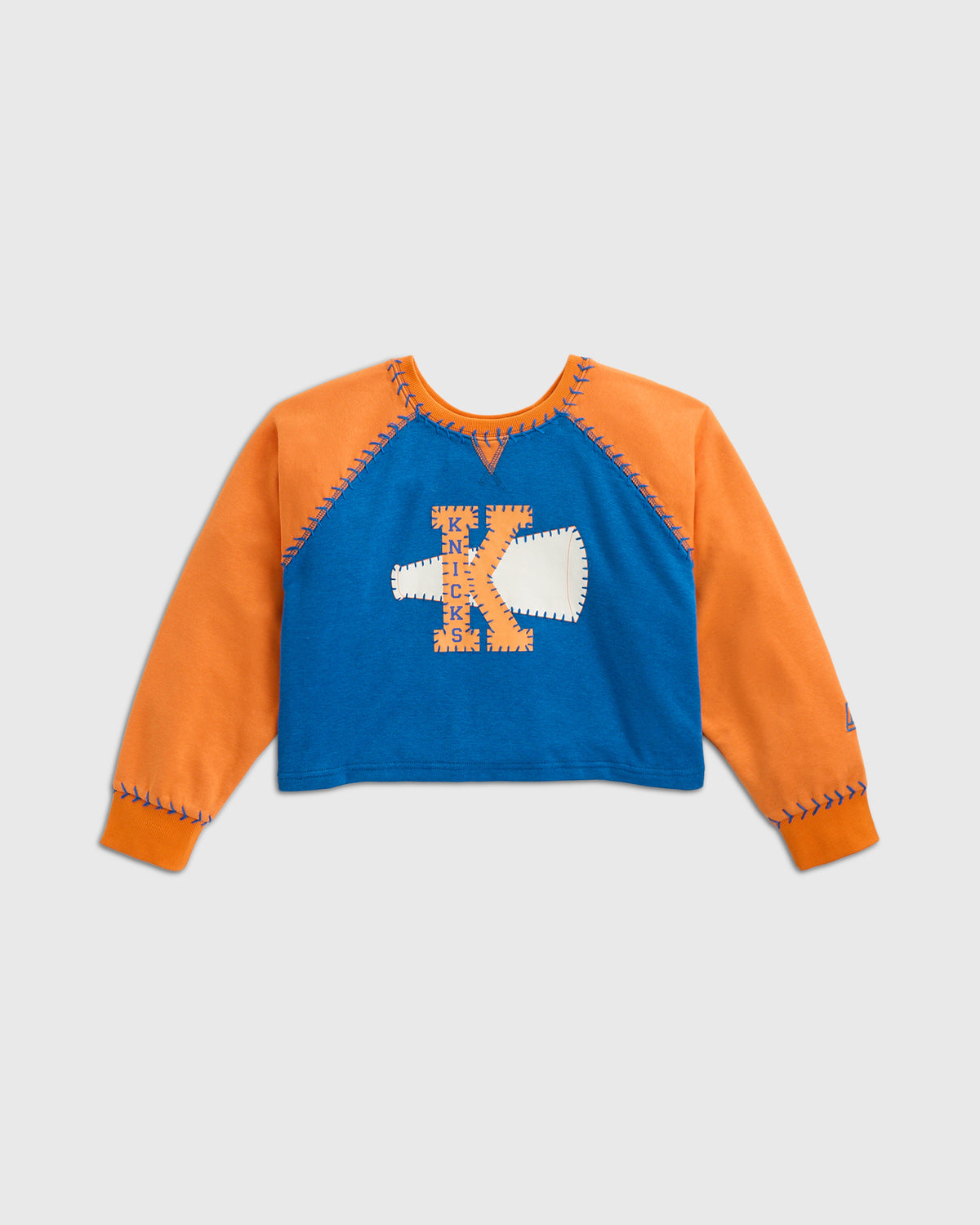 The Cheerleader Raglan - Knicks