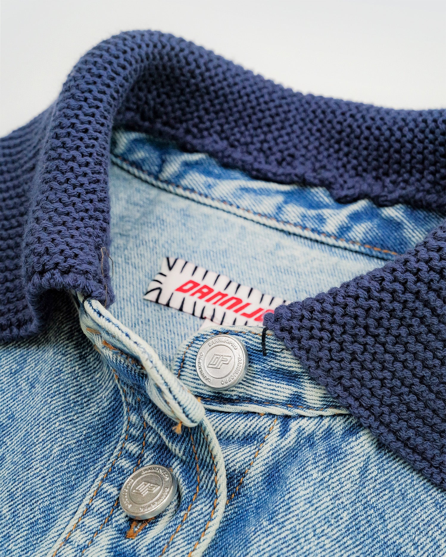 The Cropped Denim Jacket - Knicks