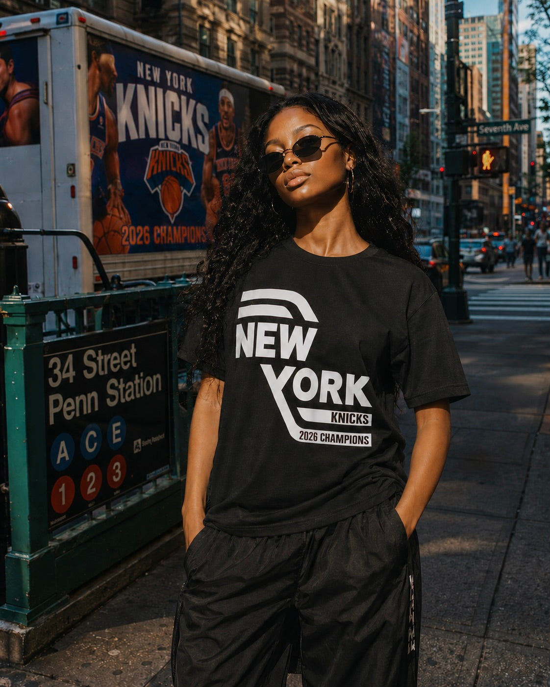 Champions Knicks Tee