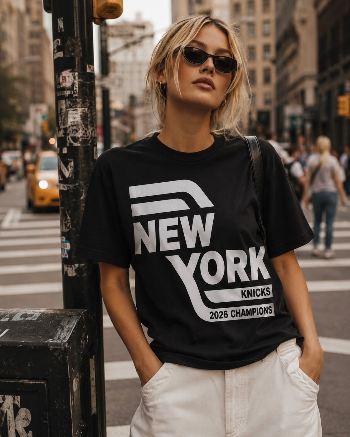 Champions Knicks Tee