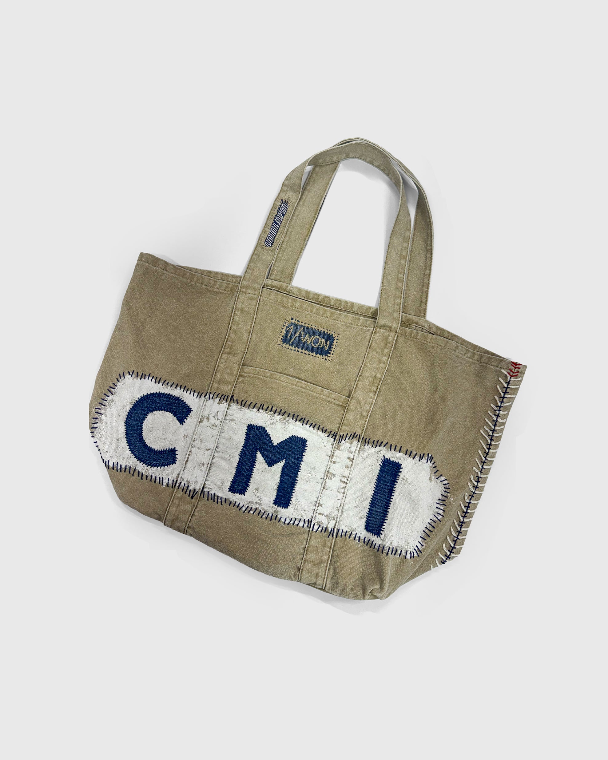 The Denim Initial Bag