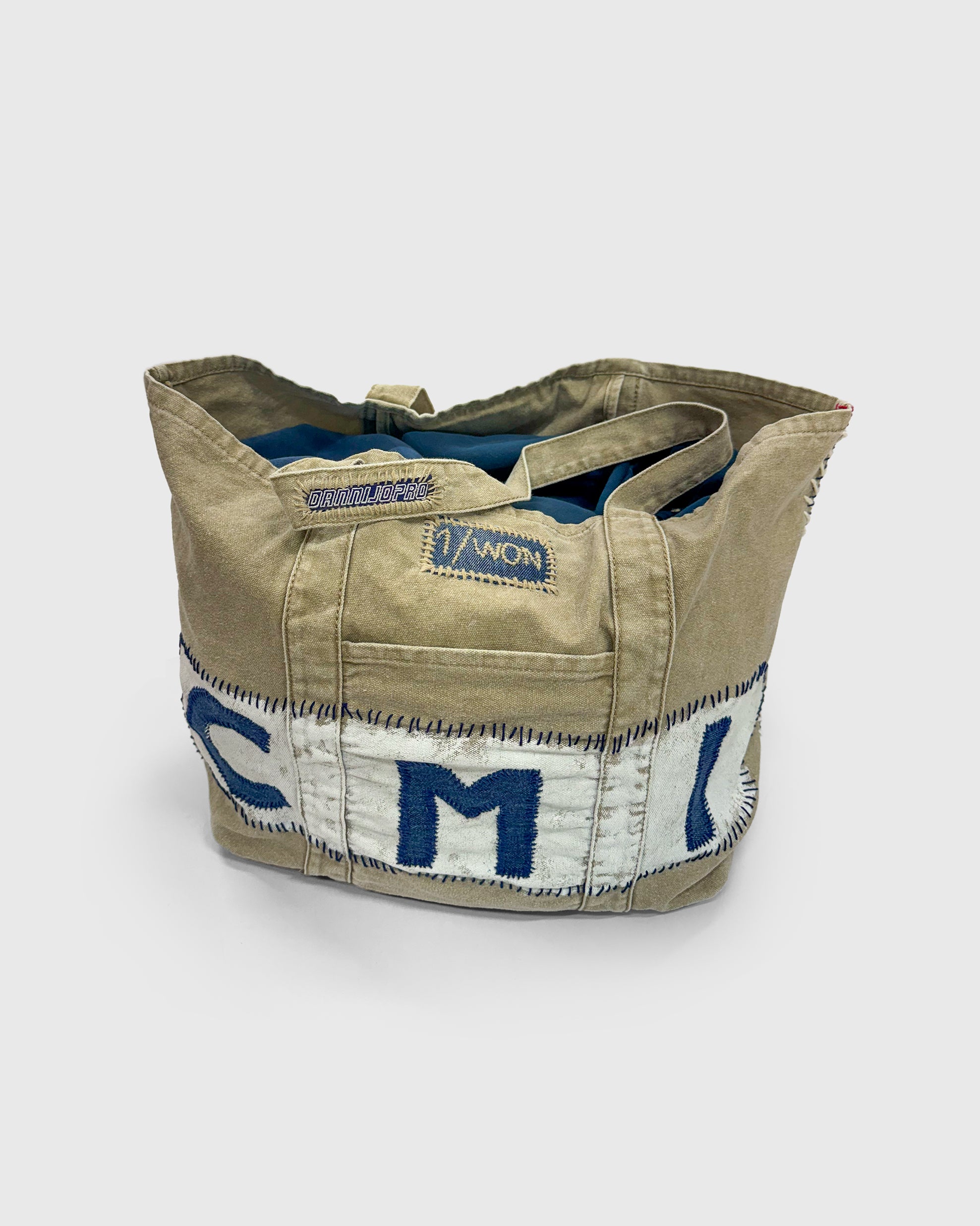 The Denim Initial Bag