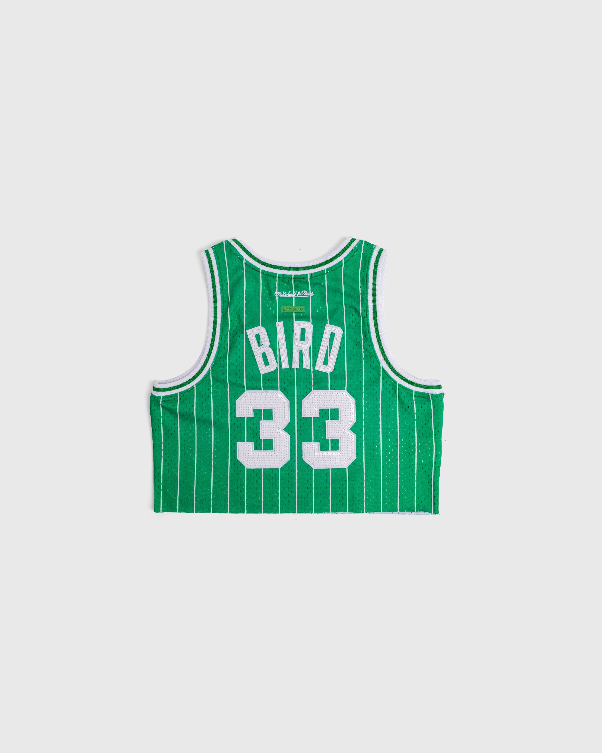 Larry Bird Boston Celtics Crop Jersey – DannijoPro