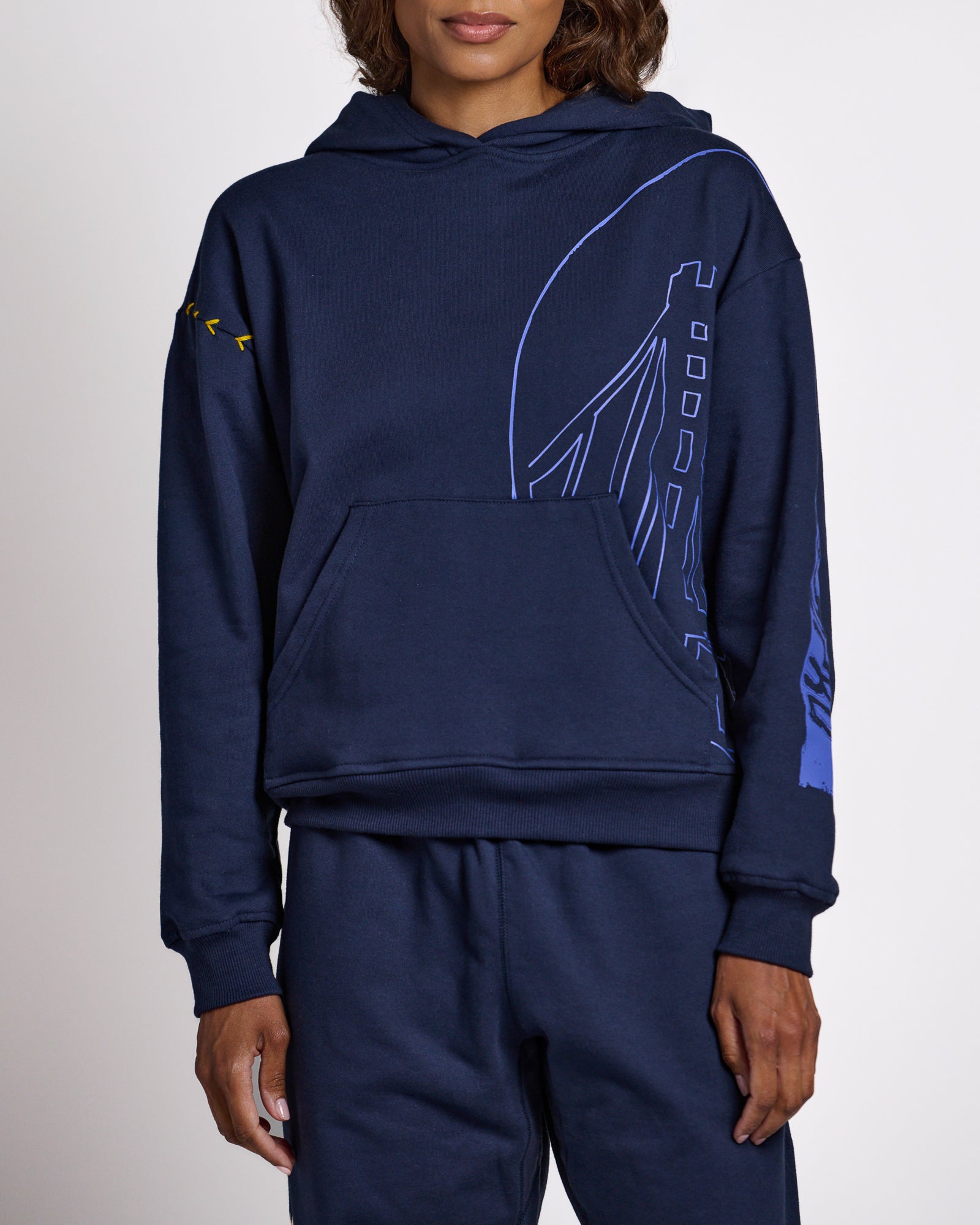 The Warmup Hoodie - Warriors