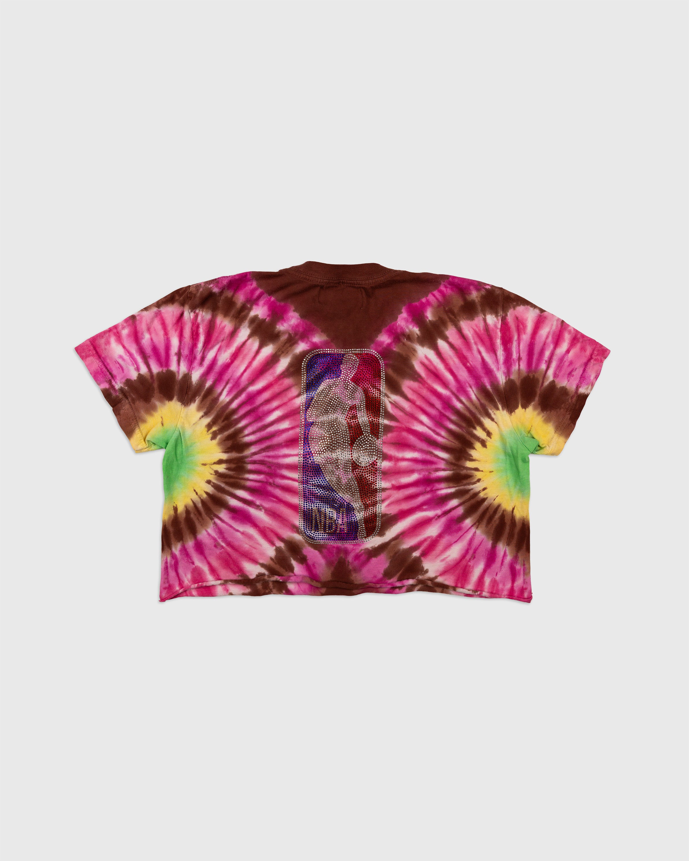 NBA Cropped Tie Dye Tee