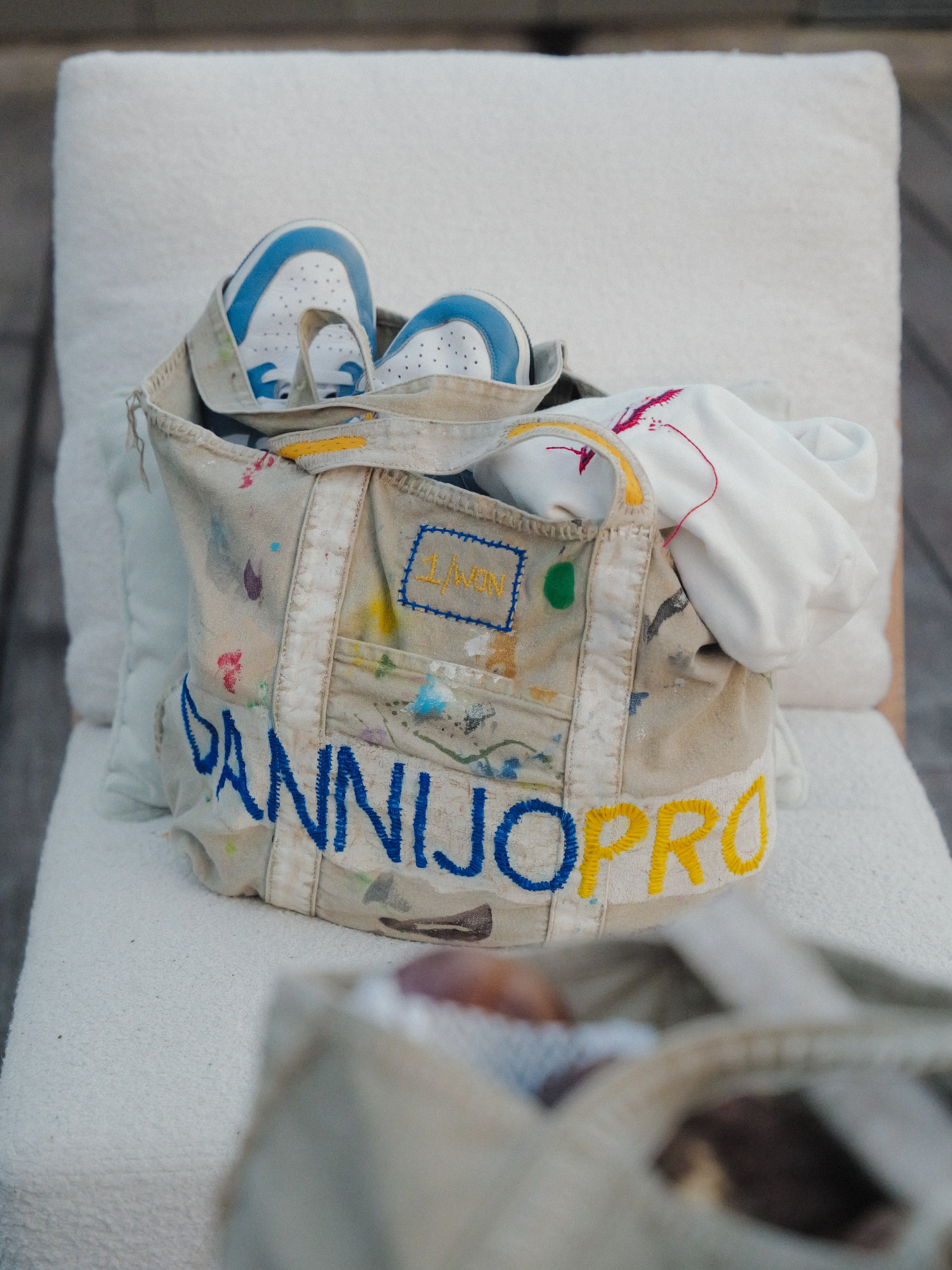1/WON DANNIJOPRO Bag - Yellow/Blue