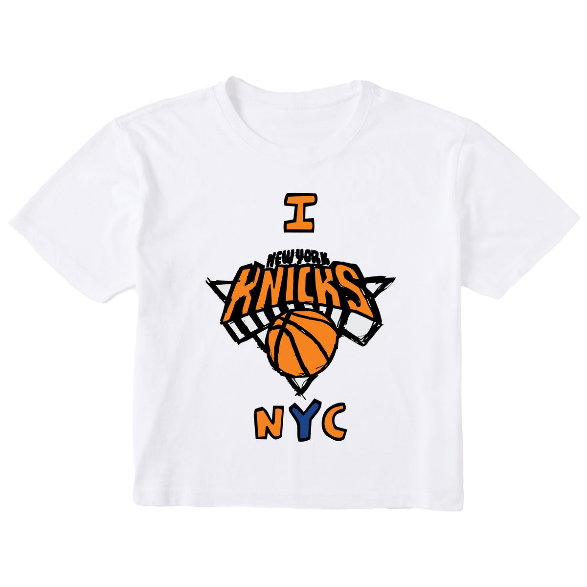 Knicks Championship Boxy Tee