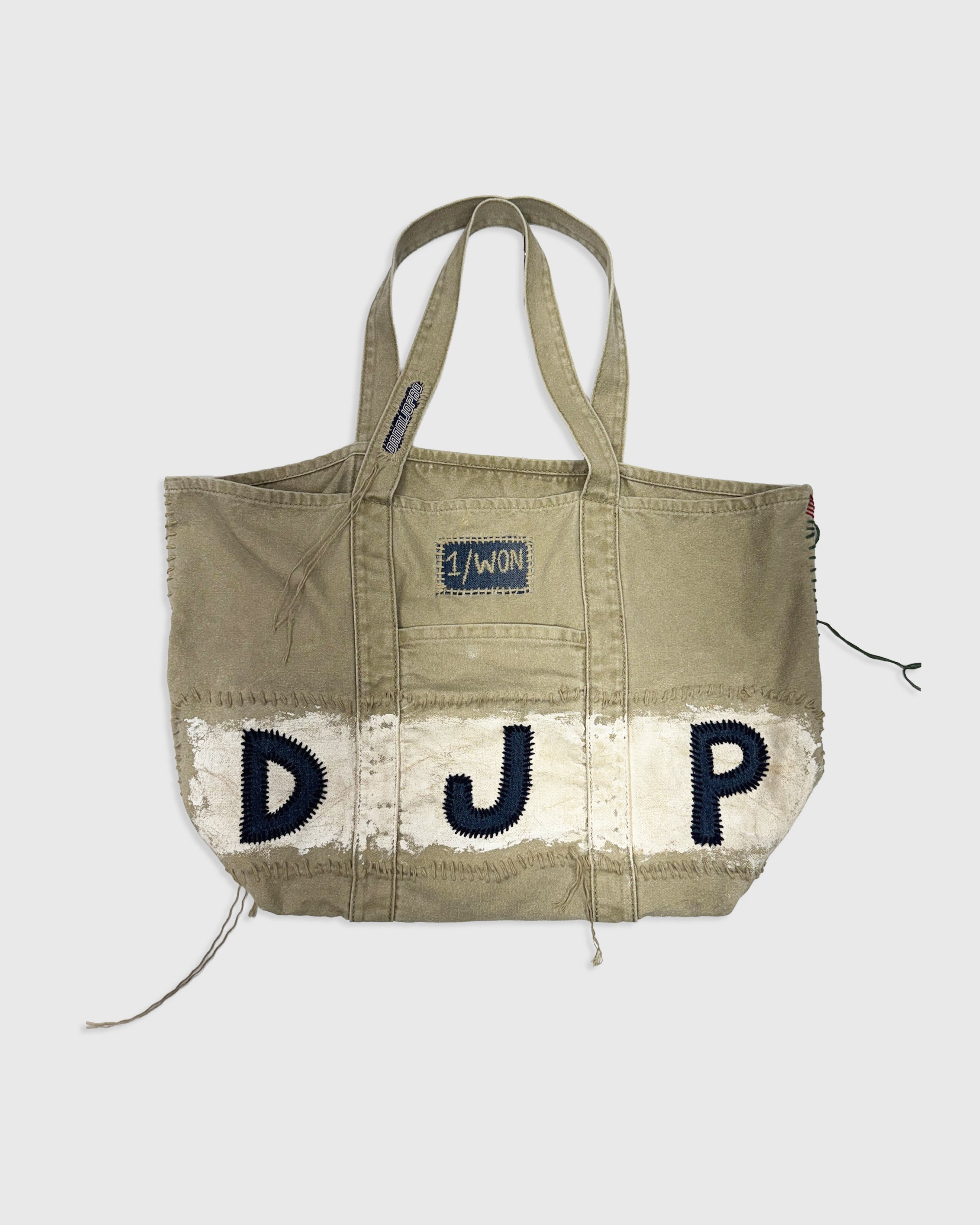 The Denim Initial Bag