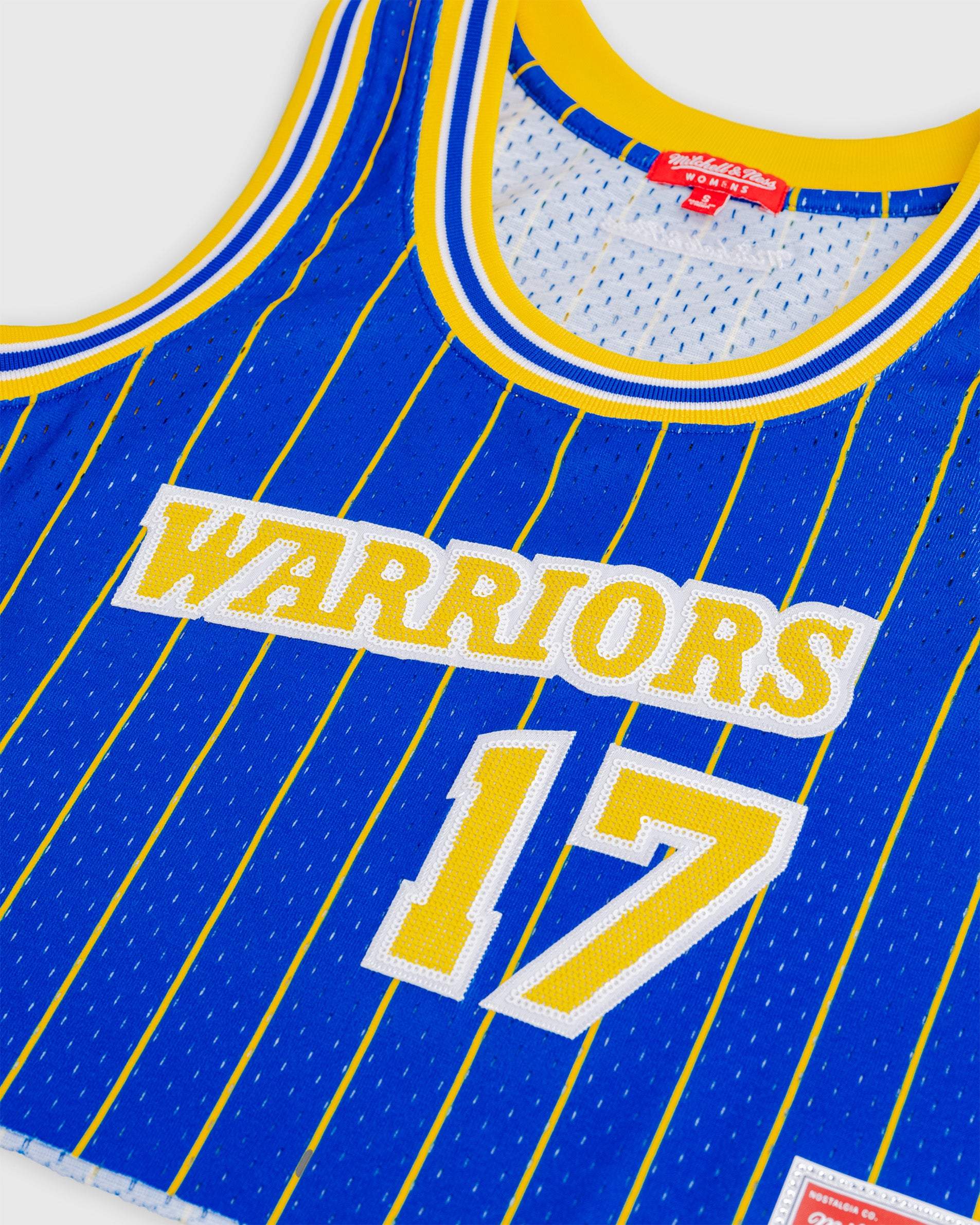 Chris Mullin Golden State Warriors Crop Jersey | Retro NBA Style